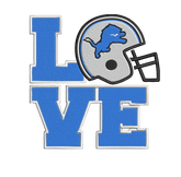 Detroit Lions 10 : Embroidery Design - FineryEmbroidery